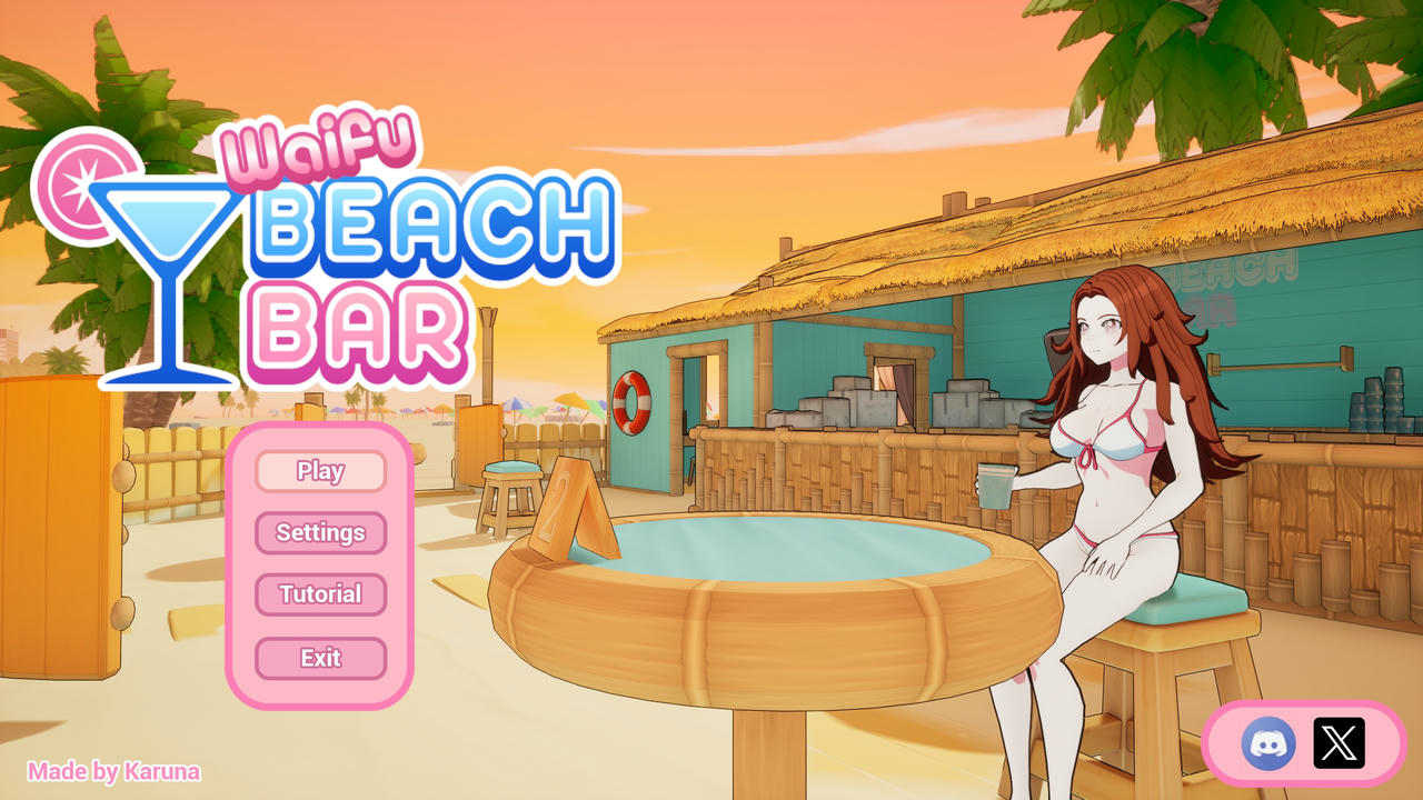 A2116 - 二次元老婆沙滩酒吧 Waifu Beach Bar 调酒师之恋 v20250527 免安装中文步兵版[2.69GB]